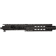 Brigade Manufacturing AR Complete Upper Receiver Forged, 9mm, 9 inch Barrel, Black Mini Can, 8 inch Rail, No Charging Handle NO BCG, U091901V