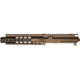 Brigade Manufacturing AR Complete Upper Receiver Forged, 9mm, 9 inch Barrel, Midnight Bronze Mini Can, 8 inch Rail, No Charging Handle NO BCG, U091906V