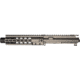 Brigade Manufacturing AR Complete Upper Receiver Forged, 9mm, 9 inch Barrel, Tungsten Mini Can, 8 inch Rail, No Charging Handle NO BCG, U091903V