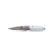 Brighten Blades Album Not So Heavy Metal Knife w/Case, 2.5in, 8Cr13MoV Stainless Steel, Drop Point, Tan, BB-138