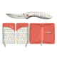 Brighten Blades Brave Folding Knife w/ Case, 2.56in, 8Cr13MoV Stainless Steel, Clip Point, Multi, BB-107