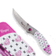 Brighten Blades Hope Folding Knife w/ Case, 2.56in, 8Cr13MoV Stainless Steel, Clip Point, Multi, BB-104