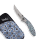 Brighten Blades United Folding Knife w/ Case, 2.56in, 8Cr13MoV Stainless Steel, Clip Point, Multi, BB-112