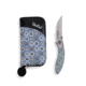 Brighten Blades United Folding Knife w/ Case, 2.56in, 8Cr13MoV Stainless Steel, Clip Point, Multi, BB-112