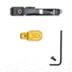 Briley EZ Bolt Release Lever for Benelli/Franchi w/ Anodized Paddle/Latch for M1, M2, M4, Super Sport, Black/Gold, TSPA-15GLDL