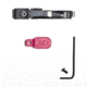 Briley EZ Bolt Release Lever for Benelli/Franchi w/ Anodized Paddle/Latch for M1, M2, M4, Super Sport, Pink, TSPA-15PNKL