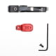 Briley EZ Bolt Release Lever for Benelli/Franchi w/ Anodized Paddle/Latch for M1, M2, M4, Super Sport, Red, TSPA-15REDL