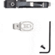 Briley EZ Bolt Release Lever for Benelli/Franchi w/ Anodized Paddle/Latch for M1, M2, M4, Super Sport, Silver, TSPA-15SILL