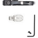 Briley EZ Bolt Release Lever for Benelli/Franchi w/ Anodized Paddle/Latch for M1, M2, M4, Super Sport, Silver, TSPA-15SILL