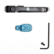 Briley EZ Bolt Release Lever for Benelli/Franchi w/ Anodized Paddle/Latch for SBE I, SBE II, Black/Blue, TSPA-15BLUL3.5