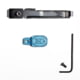 Briley EZ Bolt Release Lever for Benelli/Franchi w/ Anodized Paddle/Latch for SBE I, SBE II, Black/Blue, TSPA-15BLUL3.5