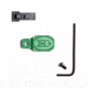Briley EZ Bolt Release Lever Kit for Benelli Ethos/SBEIII 28 Gauge Anodized, Green, TSPA-15E28GRN