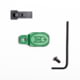 Briley EZ Bolt Release Lever Kit for Benelli Ethos/SBEIII 28 Gauge Anodized, Green, TSPA-15E28GRN