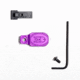 Briley EZ Bolt Release Lever Kit for Benelli Ethos/SBEIII 28 Gauge Anodized, Purple, TSPA-15E28PUR