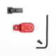 Briley EZ Bolt Release Lever Kit for Benelli Ethos/SBEIII 28 Gauge Anodized, Red, TSPA-15E28RED