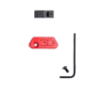 Briley EZ Bolt Release Lever Kit for Beretta - Anodized 12/28 Gauge, Tactical Red, TSPA-26TRED