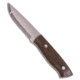 Brisa Enzo Knives Brisa Knives Trapper 95 Fixed Blade Knife Green Micarta 3.75" Satin, Green, Elmax, adult, BHQ-113798