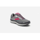 Brooks Adrenaline GTS 18 Womens Road Running Shoes, Ebony/Silver/Pink, 5 US, Medium, 1202681B079.050
