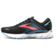 Brooks Adrenaline GTS 22 Running Shoes - Womens, Medium, Black/Lake Blue/Coral, 10.5, 1203531B031.105