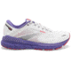Brooks Adrenaline GTS 22 Running Shoes - Womens, Medium, White/Coral/Purple, 10.0, 1203531B105.100