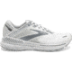 Brooks Adrenaline GTS 22 Running Shoes - Womens, Medium, White/Oyster/Primer Grey, 9.0, 1203531B134.090