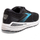 Brooks Ariel 20 Running Shoes - Womens, Wide, Black/Ebony/Blue, 6.5, 1203151D064.065