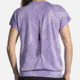 Brooks Array Short Sleeve - Womens, Lilac Eclipse Jacquard, Small, 221340562.025