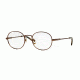 Brooks Brothers BB1018 Single Vision Prescription Eyeglasses 1571-47 - Bronze Frame, Demo Lens Lenses
