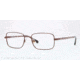 Brooks Brothers BB1019 Single Vision Prescription Eyeglasses 1571-51 - Bronze Frame, Demo Lens Lenses