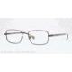 Brooks Brothers BB1019 Single Vision Prescription Eyeglasses 1616-51 - Olive Frame, Demo Lens Lenses