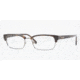 Brooks Brothers BB2002 Progressive Prescription Eyeglasses 6001-5218 - Dark Tortoise 