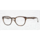 Brooks Brothers BB2005 Single Vision Prescription Eyeglasses 6048-4720 - Tortoise Crystal Frame, Demo Lens Lenses