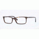 Brooks Brothers BB2011 BB2011 Single Vision Prescription Eyeglasses 6001-52 - Dark Tortoise Frame, Demo Lens Lenses