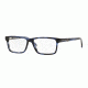 Brooks Brothers BB2025 Progressive Prescription Eyeglasses 6088-53 - Blue Marble Frame