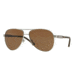 Brooks Brothers BB4029 Bifocal Prescription Sunglasses BB4029-166073-58 - Lens Diameter 58 mm, Frame Color Silver Matte Brown Horn