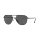 Brooks Brothers BB4044S Progressive Prescription Sunglasses BB4044S-168287-60 - Lens Diameter 60 mm, Frame Color Dark Gunmetal/silver