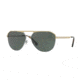 Brooks Brothers BB4044S Progressive Prescription Sunglasses BB4044S-168471-60 - Lens Diameter 60 mm, Frame Color Gold Silver