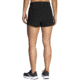 Brooks Chaser 3in Short - Womens, Black/Brooks, S, 221463006.025