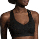 Brooks Dare Strappy Run Bra 2.0 - Womens, Black, 32, 350088001.032AB