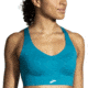Brooks Dare Strappy Run Bra 2.0 - Womens, Lagoon, 30, 350088453.030AB