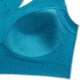 Brooks Dare Strappy Run Bra 2.0 - Womens, Lagoon, 30, 350088453.030AB