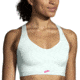 Brooks Dare Strappy Run Bra 2.0 - Womens, Mint Mix/Hyper Pink, 40, 350088368.040AB