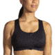 Brooks Dare Zip Run Bra 2.0 - Womens, Black, 40AB, 350083001.040AB