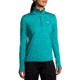 Brooks Dash 1/2 Zip 2.0 - Womens, Htr Nile Green, XL, 221607370.040