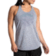 Brooks Distance Graphic Tank Top - Womens, Heather Ash/Run Happy, M, 221369048.03