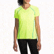 Brooks Distance Short Sleeve Running Shirt - Women's-Nightlife/Ultra Blue-Small