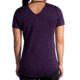 Brooks Distance Short Sleeve Shirt - Womens, Berry, L, 221344508.035