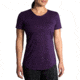 Brooks Distance Short Sleeve Shirt - Womens, Berry, L, 221344508.035