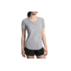 Brooks Distance Short Sleeve Shirt - Womens, Heather Ash, L, 221344080.035