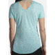 Brooks Distance Short Sleeve - Womens, Heather Ice, Large, 221344445.035